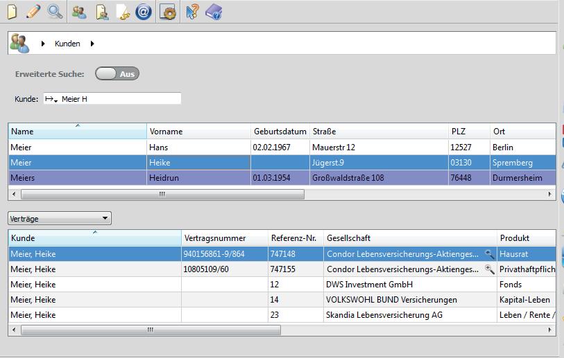 IWM-FinanzOffice Globale Suche